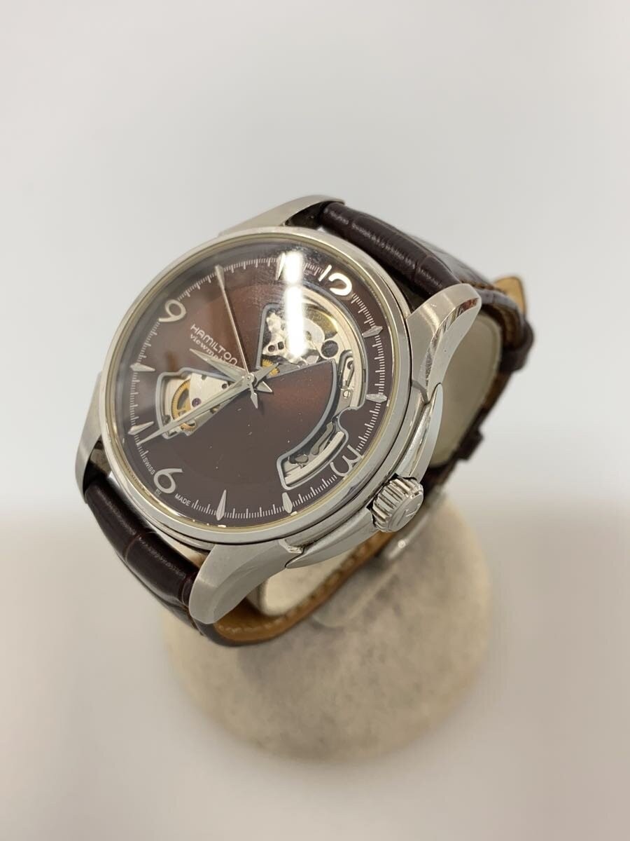 HAMILTON JAZZMASTER Automatic Watch with Minor Scratches Analog Leather BRW BRW image 2