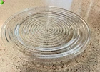 Vintage 1960’s Anchor Hocking Manhattan Clear Depression Glass 10” Dinner Plate