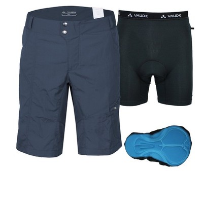 Vaude Me Tamaro Shorts Herren Bike MTB Rad-Hose+Innenhose Stretch 52/L 54/XL NEU