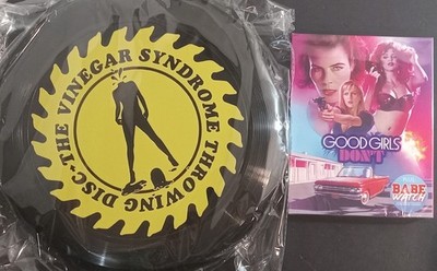 Good Girls Don t / Babe Watch (Blu-ray, Vinegar Syndrome) Rare Slip w/Frisbee!