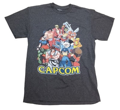 Capcom Video Game Charcaters Mega Man Street Fighter Licensed