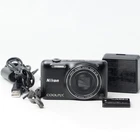 Nikon COOLPIX S6600 Digital Camera black 16.0MP [Near Mint] US Stock