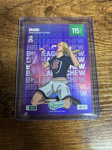 2025 Bo Jackson Battle Arena NSCC Big League Chew Brandi Chastain Brandi #BLC-9