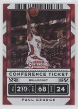 2020 Contenders Draft Picks Variation Conference Ticket /99 Paul George #19 1x9