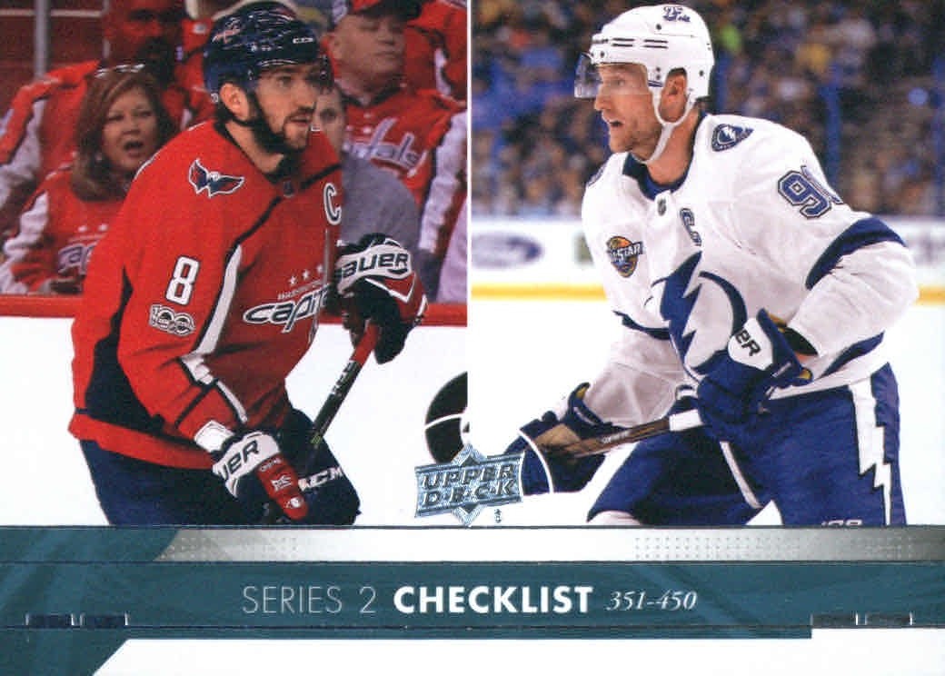 2017-18 Upper Deck #450 Alexander Ovechkin Steven Stamkos CL - HKY