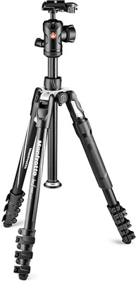 Manfrotto MKBFRLA4B-BHM Befree Advanced 2N1 Travel Tripod with Monopod, Lever Lo