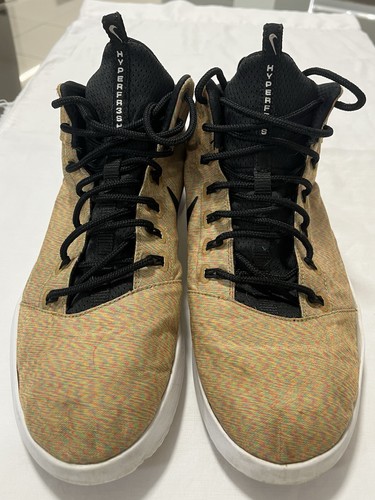 Nike Hyperfr3sh Size 10 Mid Cream Sneakers - Picture 12 of 13