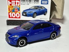 Tomica No.100 Lexus Is 350 F Sport Blue 1/65 Takara Tomy Used - Toy Car - M