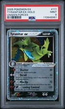 Tyranitar EX Unseen Forces 111/115 2005 Holo Pokemon Card PSA 9 Mint on eBay