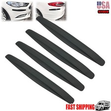 4pcs Suv Car Bumper Guard Anti Collision Front Rear Bumper Protector Trim Strip