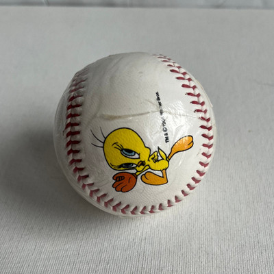 Vintage 90s 1996 Spalding Looney Tunes Baseball Tweety Bird New Warner Brothers