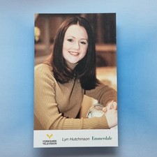 Emmerdale Cast Card C1995 Lyn Hutchinson Actor Sally Walsh