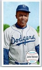 #640-JR Jackie Robinson Brooklyn Dodgers 2020 Topps Archives Box Topper DAMAGED