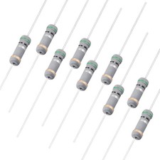50Pcs 1W 0.5 Ohm Carbon Film Resistor 5 Tolerance 4 Color Bands Fixed Resistor