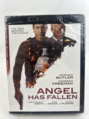 ANGEL HAS FALLEN (2-disc 4K Ultra HD BluRay, 2019) Morgan Freeman NIB NEW SEALED