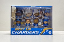 Little People NFL Action Figures Justin Herbert Keenan Allen Derwin James