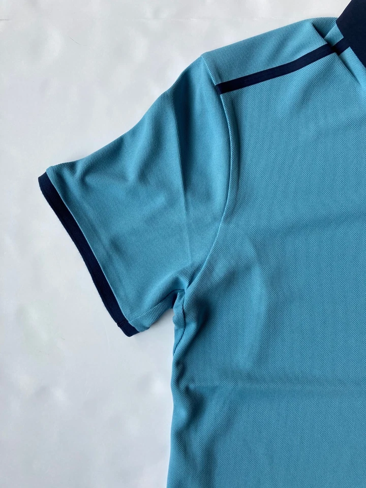 Футболка поло для тенниса Nike Court NikeLab X Federer RF лето 2017 M синяя 886519-449 - Изображение 4 из 4