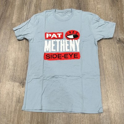 Pat Metheny Side-Eye Jazz Tour Cotton Light Blue T-shirt S to 5XL UR673