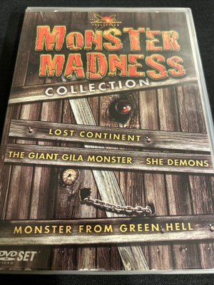 Monster Madness Collection (DVD, 2005, 4-Disc Set) Lost Continent She Demons