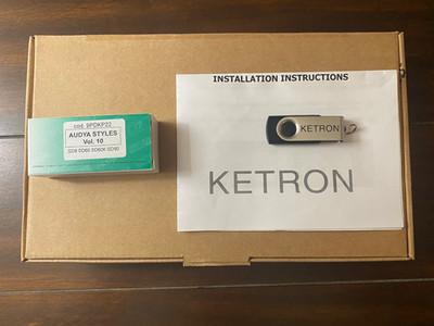 KETRON Pendrive USB Stick Audia Styles Vol. 10 ( for SD9,SD90,SD60,SD60K )