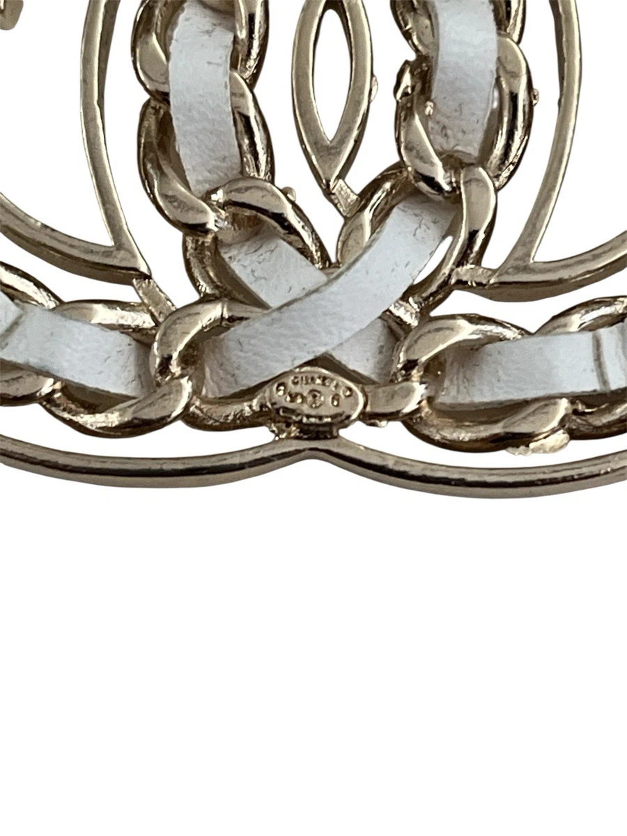 CHANEL Leather Fashion Brooches & Pins for sale | eBay