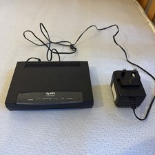 Zyxel P-600 Series P-600R-D1 Router c/w Power Cable - Fast & Free Dispatch