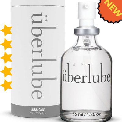 Uberlube luxury Silicone personal lube All purpose lubricant Works Underwater-N-