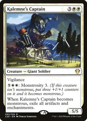 Kalemne's Captain [Commander 2020] Near Mint