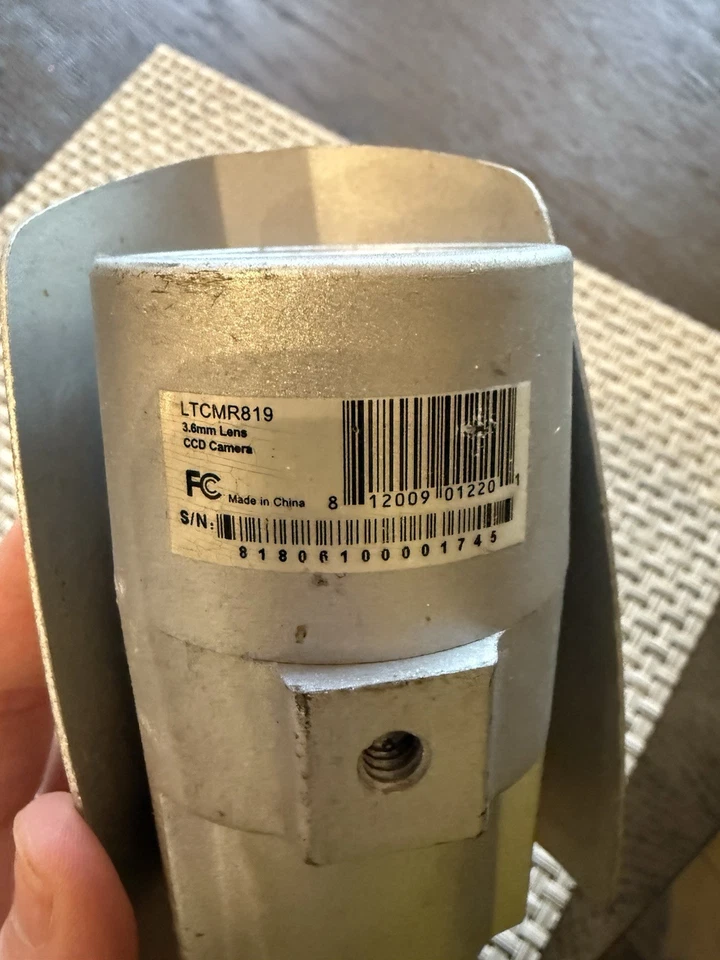 Bosch LTCMR819 Outdoor CCTV Security Camera 3.6mm Lens Analog CCD – Untested - Image 3 of 4