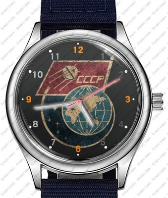 Communist Stalin Cccp Space Retro Trendy 38mm Face Wrist Watch