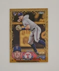 2023 Topps Chrome Gilded Collection Josh Jung Gold Wave #'d /75 Rookie (Rangers)
