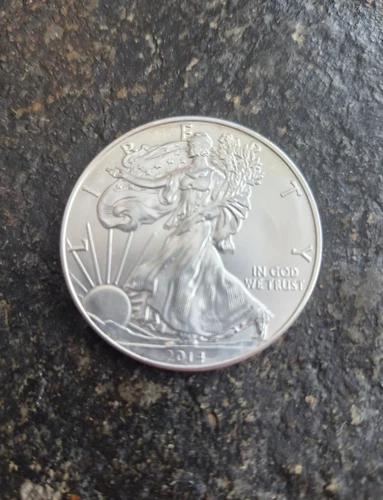 2014 American Silver Eagle 1 Troy Oz .999 Fine Silver