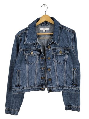 LK BENNETT Jeansjacke Damen Jacke Gr. DE 46 blau Casual-Look