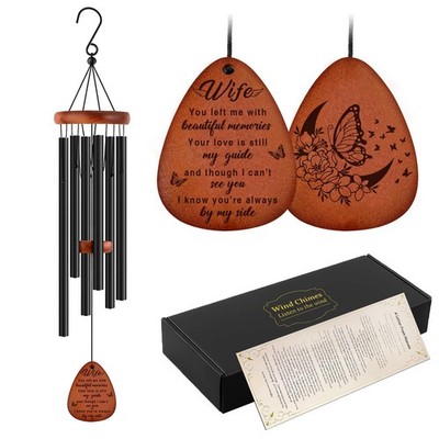 Memorial Gifts for Loss of Wife,Memorial Wind Chimes 25'', Loss of Wife Sympa...