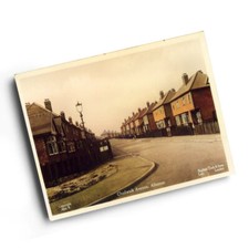 A4 PRINT - Vintage Derbyshire - Chadwick Avenue, Allenton (b)
