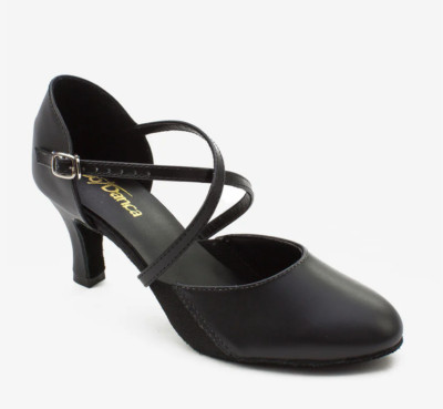 So Danca SD142 Broadway Caberet 2.5'' Heel Ballroom Shoe Black Size