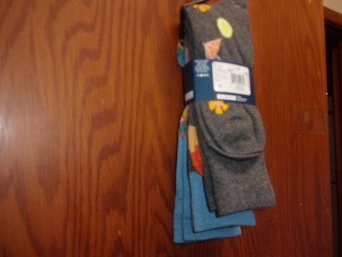 NEW PAC OF3 "G" GEORGE FASHION CREW SOCKS in ASORTED PRINTS & COLORS..SZ. 6-12 - Picture 4 of 4