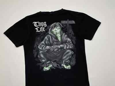 Vintage T-Shirt Rap Hip Hop Style Tee 2Pac Tupac Thug Life Adult