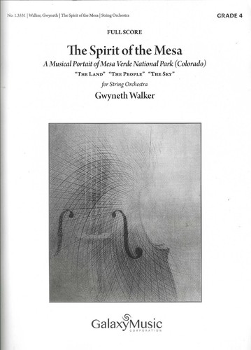 STRING ORCHESTRA The Spirit of the Mesa Student Series Gwyneth Walker Grade 4 - Picture 2 of 4
