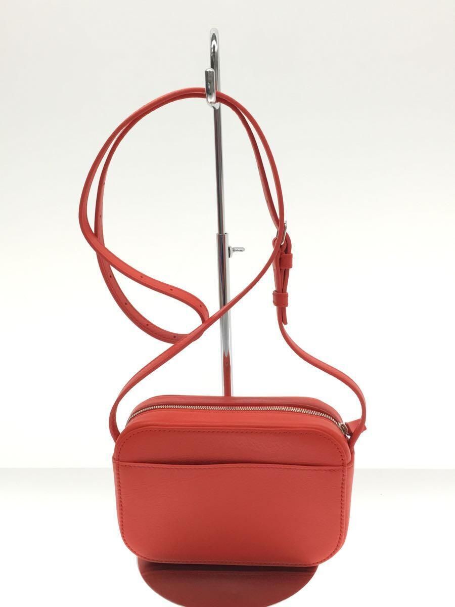 BALENCIAGA Shoulder Bag Everyday Camera Red Plain 552372 BALENCIAGA Shoulder Bag Everyday Camera Red Plain 552372