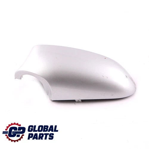 BMW 1 E81 E87 Cover Cap Casing Left Wing Mirror N/S Titan Silver 354