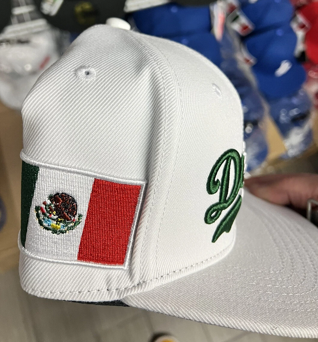 Dodgers mexico flag hat Clearance
