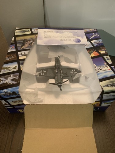 FRANKLIN MINT MESSERSCHMITT LUFTWAFFE UDET" "GUSTAV", BF-109, "B11B598" 1:48