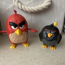 Angry Birds McDonalds Burger King Toy Lot Of 2 Toys