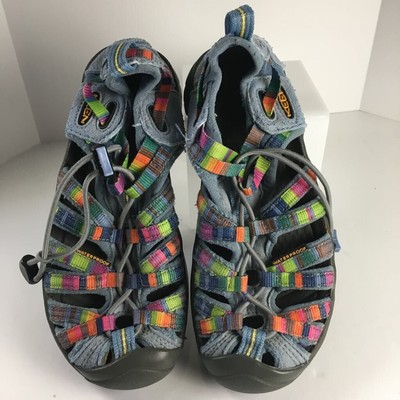 rainbow keen sandals