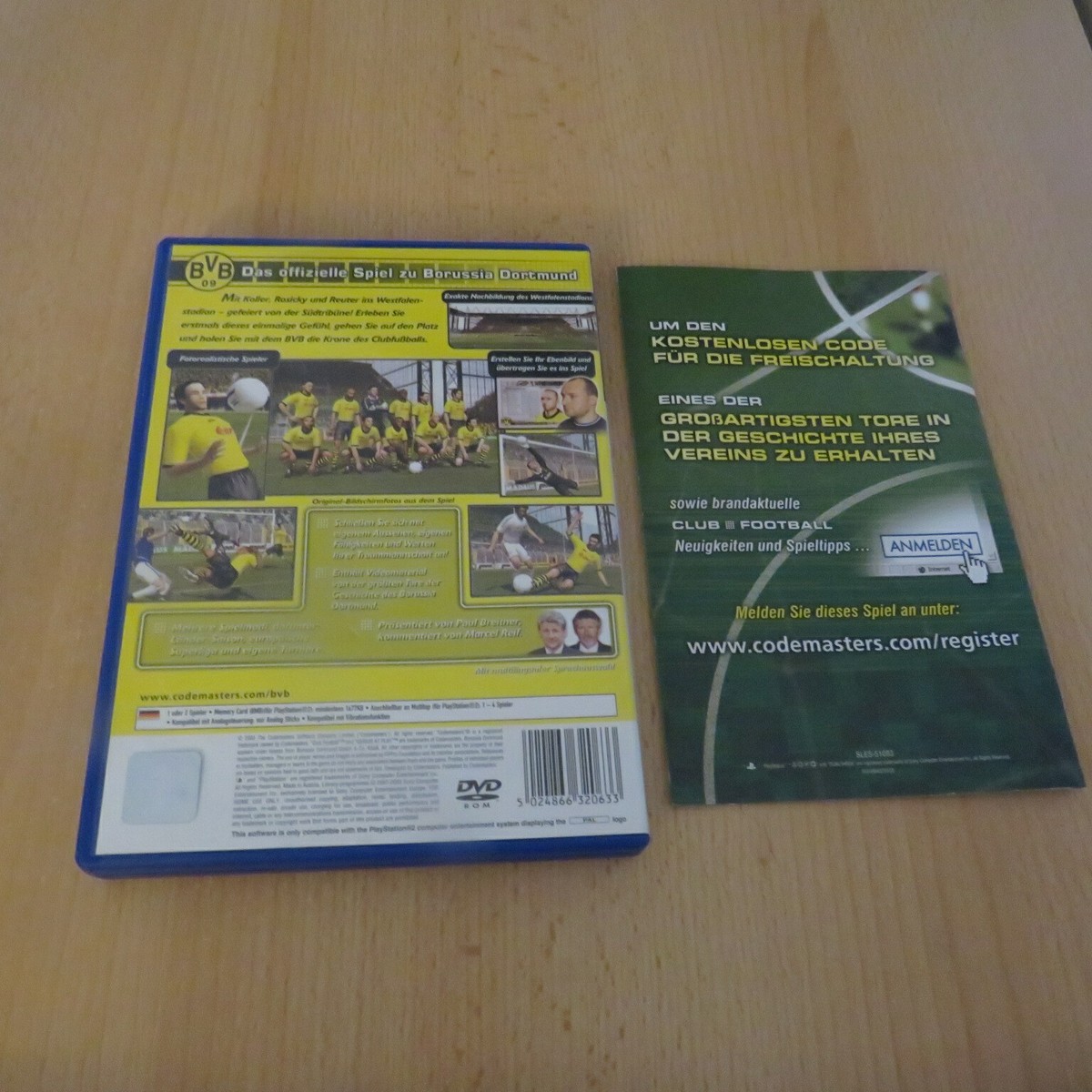 Jeu PS2 Playstation 2 PAL - Borussia Dortmund, Football