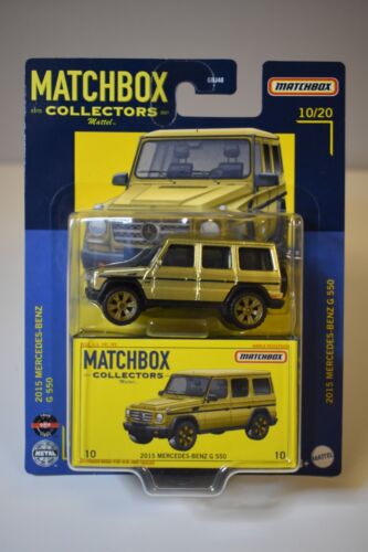 Matchbox Collectors Series 10/20 2015 Mercedes-Benz G 550 Gold