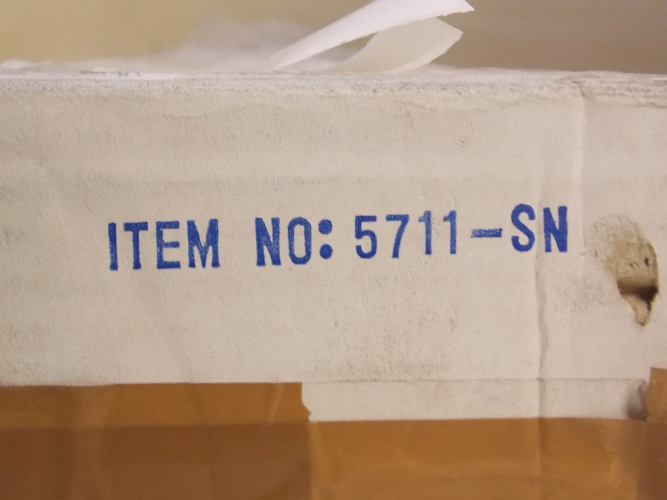 Residuos y desbordamientos de bañera American Bath Factory F5711-SN en níquel satinado Foto 2 de 2