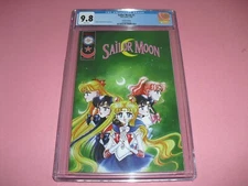 Sailor Moon #1 2nd print CGC 9.8 WHITE PAGES from 2000! Chix Manga NM J54