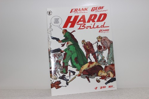 HARD BOILED SC GRAPHIC NOVEL - 1990 DARK HORSE COMICS - VON FRANK MILLER